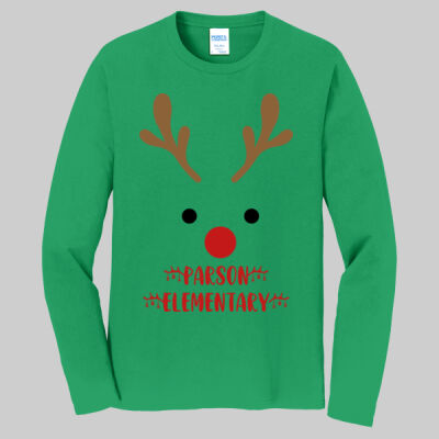 Adult Long Sleeve Shirt - Winter Holidays - Reindeer  Thumbnail