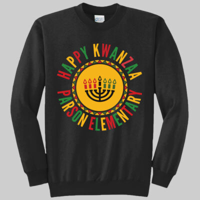 Adult Crewneck - Winter Holidays - Happy Kwanzaa Thumbnail